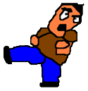 Kick received!
